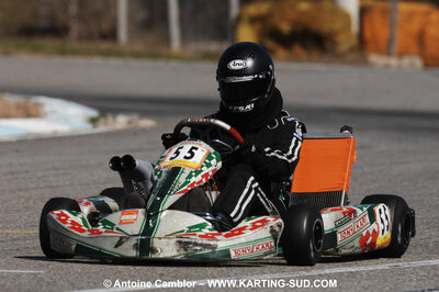 07/03/2010 : 1ère manche du Championnat du Sud 2010 à Lavelanet (photos Antoine Camblor) 2010 — karting