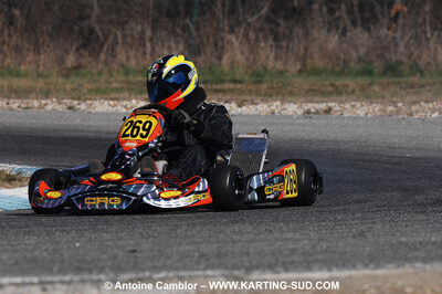 07/03/2010 : 1ère manche du Championnat du Sud 2010 à Lavelanet (photos Antoine Camblor) 2010 — karting