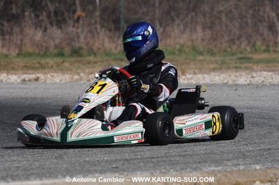 07/03/2010 : 1ère manche du Championnat du Sud 2010 à Lavelanet (photos Antoine Camblor) 2010 — karting