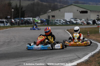 07/03/2010 : 1ère manche du Championnat du Sud 2010 à Lavelanet (photos Antoine Camblor) 2010 — karting