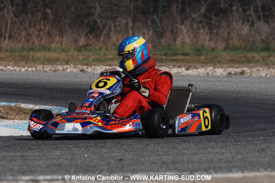 07/03/2010 : 1ère manche du Championnat du Sud 2010 à Lavelanet (photos Antoine Camblor) 2010 — karting