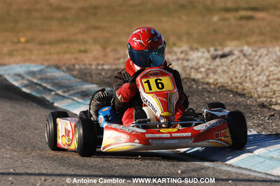07/03/2010 : 1ère manche du Championnat du Sud 2010 à Lavelanet (photos Antoine Camblor) 2010 — karting
