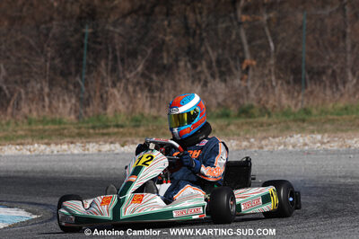 07/03/2010 : 1ère manche du Championnat du Sud 2010 à Lavelanet (photos Antoine Camblor) 2010 — karting