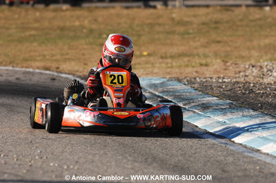 07/03/2010 : 1ère manche du Championnat du Sud 2010 à Lavelanet (photos Antoine Camblor) 2010 — karting