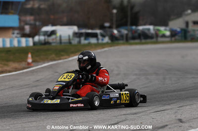 07/03/2010 : 1ère manche du Championnat du Sud 2010 à Lavelanet (photos Antoine Camblor) 2010 — karting