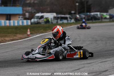 07/03/2010 : 1ère manche du Championnat du Sud 2010 à Lavelanet (photos Antoine Camblor) 2010 — karting