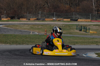 07/03/2010 : 1ère manche du Championnat du Sud 2010 à Lavelanet (photos Antoine Camblor) 2010 — karting