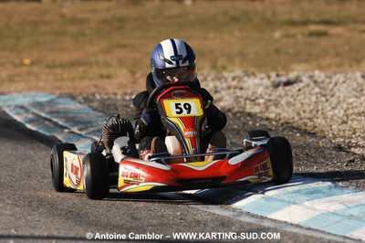 07/03/2010 : 1ère manche du Championnat du Sud 2010 à Lavelanet (photos Antoine Camblor) 2010 — karting