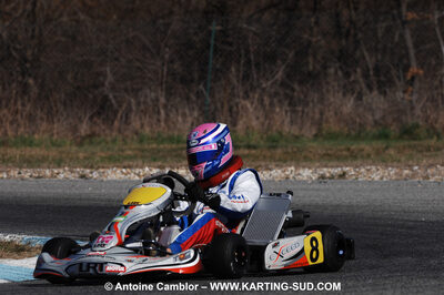 07/03/2010 : 1ère manche du Championnat du Sud 2010 à Lavelanet (photos Antoine Camblor) 2010 — karting