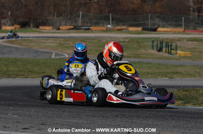 07/03/2010 : 1ère manche du Championnat du Sud 2010 à Lavelanet (photos Antoine Camblor) 2010 — karting