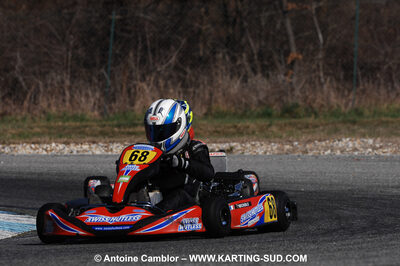 07/03/2010 : 1ère manche du Championnat du Sud 2010 à Lavelanet (photos Antoine Camblor) 2010 — karting
