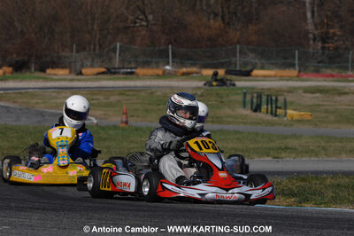 07/03/2010 : 1ère manche du Championnat du Sud 2010 à Lavelanet (photos Antoine Camblor) 2010 — karting