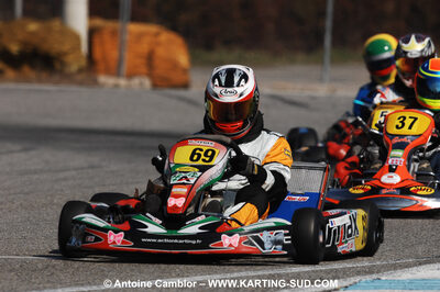 07/03/2010 : 1ère manche du Championnat du Sud 2010 à Lavelanet (photos Antoine Camblor) 2010 — karting