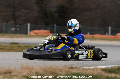 07/03/2010 : 1ère manche du Championnat du Sud 2010 à Lavelanet (photos Antoine Camblor) 2010 — karting