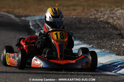 07/03/2010 : 1ère manche du Championnat du Sud 2010 à Lavelanet (photos Antoine Camblor) 2010 — karting