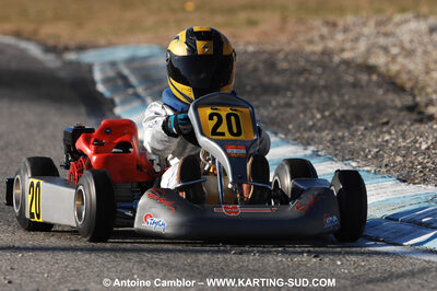 07/03/2010 : 1ère manche du Championnat du Sud 2010 à Lavelanet (photos Antoine Camblor) 2010 — karting