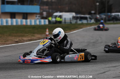 07/03/2010 : 1ère manche du Championnat du Sud 2010 à Lavelanet (photos Antoine Camblor) 2010 — karting