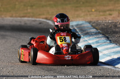 07/03/2010 : 1ère manche du Championnat du Sud 2010 à Lavelanet (photos Antoine Camblor) 2010 — karting