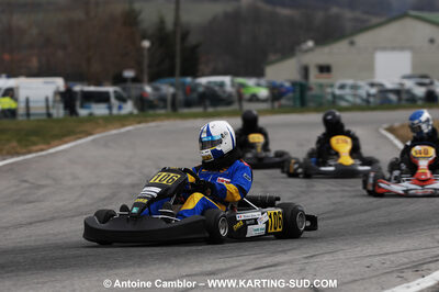 07/03/2010 : 1ère manche du Championnat du Sud 2010 à Lavelanet (photos Antoine Camblor) 2010 — karting
