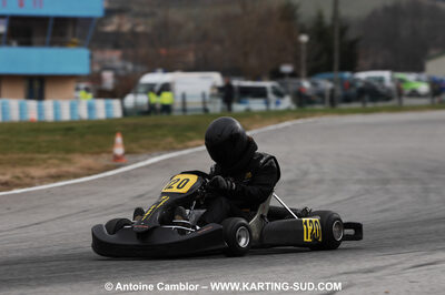 07/03/2010 : 1ère manche du Championnat du Sud 2010 à Lavelanet (photos Antoine Camblor) 2010 — karting