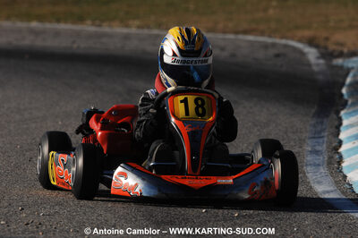 07/03/2010 : 1ère manche du Championnat du Sud 2010 à Lavelanet (photos Antoine Camblor) 2010 — karting