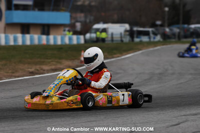 07/03/2010 : 1ère manche du Championnat du Sud 2010 à Lavelanet (photos Antoine Camblor) 2010 — karting