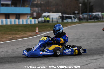 07/03/2010 : 1ère manche du Championnat du Sud 2010 à Lavelanet (photos Antoine Camblor) 2010 — karting