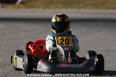 07/03/2010 : 1ère manche du Championnat du Sud 2010 à Lavelanet (photos Antoine Camblor) 2010 — karting
