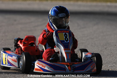07/03/2010 : 1ère manche du Championnat du Sud 2010 à Lavelanet (photos Antoine Camblor) 2010 — karting