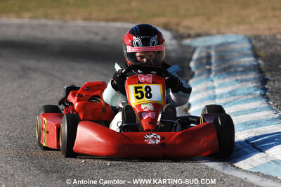 07/03/2010 : 1ère manche du Championnat du Sud 2010 à Lavelanet (photos Antoine Camblor) 2010 — karting