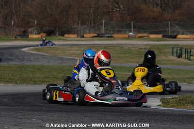 07/03/2010 : 1ère manche du Championnat du Sud 2010 à Lavelanet (photos Antoine Camblor) 2010 — karting