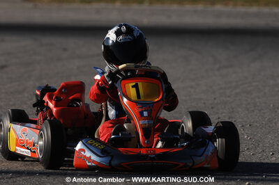 07/03/2010 : 1ère manche du Championnat du Sud 2010 à Lavelanet (photos Antoine Camblor) 2010 — karting