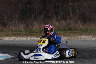 07/03/2010 : 1ère manche du Championnat du Sud 2010 à Lavelanet (photos Antoine Camblor) 2010 — karting