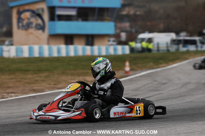 07/03/2010 : 1ère manche du Championnat du Sud 2010 à Lavelanet (photos Antoine Camblor) 2010 — karting