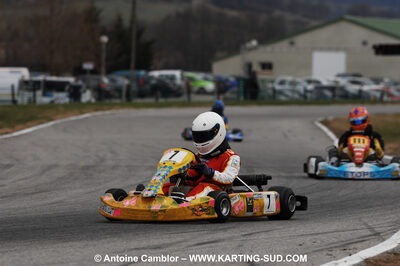 07/03/2010 : 1ère manche du Championnat du Sud 2010 à Lavelanet (photos Antoine Camblor) 2010 — karting