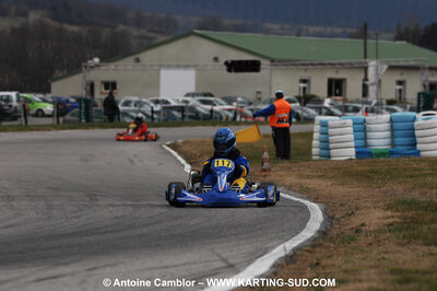 07/03/2010 : 1ère manche du Championnat du Sud 2010 à Lavelanet (photos Antoine Camblor) 2010 — karting
