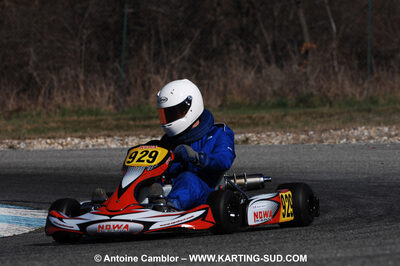 07/03/2010 : 1ère manche du Championnat du Sud 2010 à Lavelanet (photos Antoine Camblor) 2010 — karting