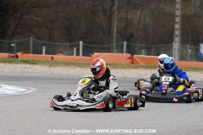 07/03/2010 : 1ère manche du Championnat du Sud 2010 à Lavelanet (photos Antoine Camblor) 2010 — karting