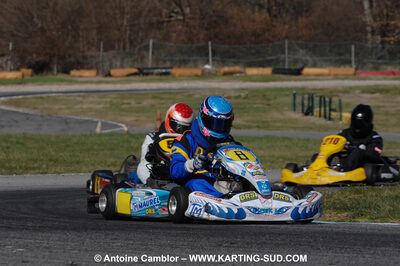 07/03/2010 : 1ère manche du Championnat du Sud 2010 à Lavelanet (photos Antoine Camblor) 2010 — karting