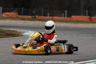 07/03/2010 : 1ère manche du Championnat du Sud 2010 à Lavelanet (photos Antoine Camblor) 2010 — karting