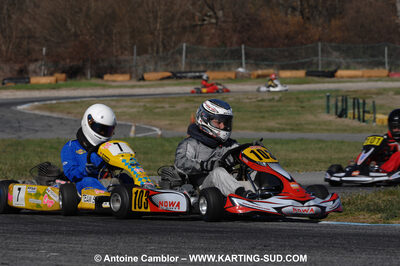 07/03/2010 : 1ère manche du Championnat du Sud 2010 à Lavelanet (photos Antoine Camblor) 2010 — karting
