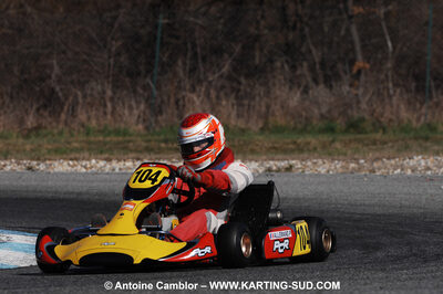 07/03/2010 : 1ère manche du Championnat du Sud 2010 à Lavelanet (photos Antoine Camblor) 2010 — karting