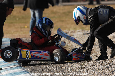 07/03/2010 : 1ère manche du Championnat du Sud 2010 à Lavelanet (photos Antoine Camblor) 2010 — karting