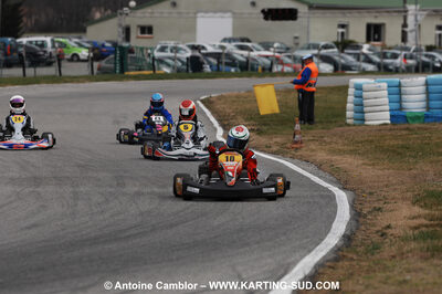 07/03/2010 : 1ère manche du Championnat du Sud 2010 à Lavelanet (photos Antoine Camblor) 2010 — karting