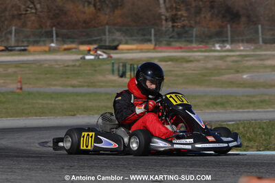 07/03/2010 : 1ère manche du Championnat du Sud 2010 à Lavelanet (photos Antoine Camblor) 2010 — karting