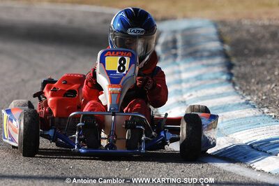 07/03/2010 : 1ère manche du Championnat du Sud 2010 à Lavelanet (photos Antoine Camblor) 2010 — karting