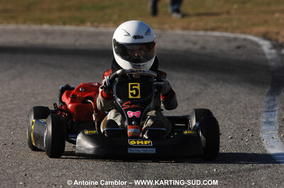 07/03/2010 : 1ère manche du Championnat du Sud 2010 à Lavelanet (photos Antoine Camblor) 2010 — karting