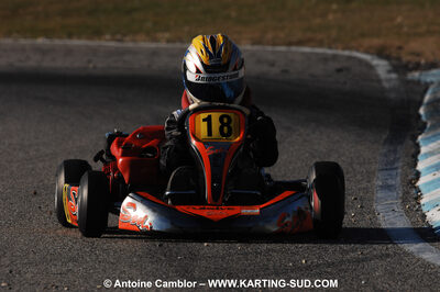 07/03/2010 : 1ère manche du Championnat du Sud 2010 à Lavelanet (photos Antoine Camblor) 2010 — karting