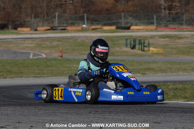 07/03/2010 : 1ère manche du Championnat du Sud 2010 à Lavelanet (photos Antoine Camblor) 2010 — karting