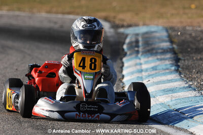 07/03/2010 : 1ère manche du Championnat du Sud 2010 à Lavelanet (photos Antoine Camblor) 2010 — karting